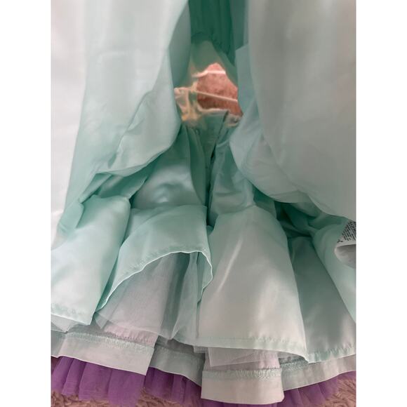 Janie and Jack Disney The Little Mermaid Tulle Dress Sz 18-24 M - Picture 8 of 13